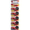 Panasonic Cr2032 - Batterie a bottone, al litio, 3 V, Dl2032 Ecr2032 Confezione da 5 Nichel.