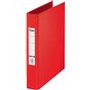 Rexel 2115560 - Raccoglitore ad anelli, formato A5, 2 anelli di diametro, 25 mm, a scelta, colore: Rosso