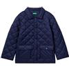 United Colors of Benetton Giubbotto 2mjacn02l, Giacca Bambini e ragazzi, Blu Notte 252, L