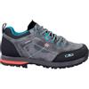 CMP Alcor 2.0 Low Wmn Trekking Shoe WP, Walking Donna, Titanio-Teal, 39 EU
