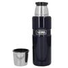 Thermos, Bottiglia Isolante Stainless King, in Acciaio Inox Satinato, capacità 0,47 l, codice Prodotto 4003.205.047, Blu, 4003.256.047