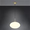 TRIO Leuchten Fomento lampada a sospensione, E27, ovale, 363190108, Fomento [Lampade per Interni > Lampade a Sospensione]