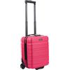 R.Leone Valigia Trolley Bagaglio a Mano 40x30x20cm Wizzair Vueling 2 Ruota in ABS (Rosso Anguria, 915 40X30X20cm 2Ruota)