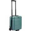 R.Leone Valigia Trolley Bagaglio a Mano 40x30x20cm Wizzair Vueling 2 Ruota in ABS (Verde Scuro, 915 40X30X20cm 2Ruota)