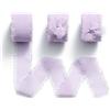 MORSUNBELA 3 Rotoli Nastro Chiffon Regalo Decorazioni Nastro Largo per Natale Compleanno Matrimoni San Valentino Confezioni Regalo 2,5 cm x 6,4 m Viola
