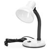 Aigostar Lampada da Scrivania Vintage, Lampada da Tavolo Compatibile con Lampadine LED Modello E27, Senza Lampadina, Max 240V, Bianco, per Adolescenti, Bambini, Ragazze, Leggere, Lavorare, Studiare