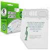ONIX TECH 6 Pezzi Microfibra Sacchetti Aspirapolvere per Vorwerk Folletto VK135 VK136 - Garanzia 5 anni - ONIX TECH