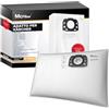 McFilter | 10 sacchetti per aspirapolvere compatibili con Kärcher WD2 WD3 KWD1 KWD2 KWD3 WD3.200 - WD3.800 WD 3 V-17/4/20 M/SE4001/SE4002, adatti a KFI 357 2.863-314.0