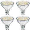 EACLL Lampadine LED GU10 10W Equivalente 110W, Pacco da 4, 1050lm 4000K Bianco Neutro, Faretti AC 230V senza Sfarfallio, Angolo a Fascio 120° Spot, Diametro 63mm, Non Dimmerabile Lampade Riflettore