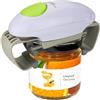Chulovs, Apriscatole elettrico, gadget da cucina forte e resistente, automatico, per nuovi barattoli sigillati, per avere le mani libere e fare meno sforzo (colore bianco)