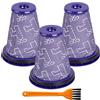 Bibemorol Filtri per Dyson Big Ball CY18 CY22 CY23 CY24 CY25 CY26 CY27 CY28 DY75 DY77 DY78 DC77 DC78 filtro pre-motore aspirapolvere filtro HEPA 3 pezzi