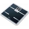 Beurer BG 40 Bilancia Diagnostica in Vetro, black, stainless steel