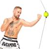 CMLLING Reaction Speed Training - Palla riflettente elastica con ventose forti, doppia punta per allenamento di velocità