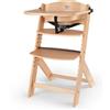 KINDERKRAFT Seggiolone 3 in 1 Enock in Legno Naturale - REGISTRATI! SCOPRI ALTRE PROMO