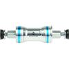 M-WAVE Cartbridge B.B.-Set Carousel BB BSA Sq, for 68 Mm BB Housing, L1: 107.5 Mm, L2 20.5 Mm, Compatible To Shimano Tool, C.P. Steel Axle/Silver Alloy Cups, JIS, Sealed Industrial Bearings, Box