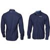 XLC Ft-A13 - Camicia da Uomo, Uomo, 2510183006, Blu., XL