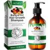 RoongDuuDll Batana, shampoo per capelli più spessi e pieni alle erbe, 300 ml, per diradare i capelli, rosmarino, olio di argan e biotina di cipolla
