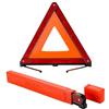 weiclianhp Triangolo Stradale Omologato Pieghevole Riflettente con Custodia - Sicurezza Auto in Caso di Emergenza per Incidenti e Lavori Stradali