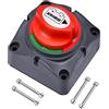 Kohree Interruttore Stacca Batteria 12V-48V 275A Interruttore di disconnessione Impermeabile per Auto Camper ATV UTV Marina Barca con 4 Bulloni di Montaggio (1-ON-OFF)