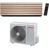 Toshiba Climatizzatore Condizionatore Toshiba Inverter serie Daiseikai 10 Wood 18000 Btu A+++/A+++ Wi-FI Integrato RAS-B18S4KVDG-E + RAS-18S4AVPG-E
