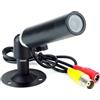 CNDST CCTV Hd 1/3 CCD Mini Telecamera di Sicurezza Bullet 1000TVL Obiettivo 3.6mm con Staffa Piccola Telecamera di Sorveglianza per Interni Esterni Telecamera Analogica