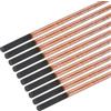 PATIKIL 10pz 4mmx305mm (0.16x12) Aste per Scriccatura Ad Arco di Carbonio Aste per Elettrodi per Scriccatura Rivestite in Grafite di Rame per Saldatura