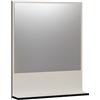 trendteam smart living - PureBliss - Specchio da parete - Cashmir grigio chiaro - 60 x 74 x 14 cm - Specchio da bagno con ripiano di 60 cm