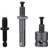 Bestgle Mandrino per trapano a corona dentata, accessorio chiave per mandrino, 1,5 - 10 mm, mandrino esagonale da 1/4, adattatore per mandrino per la conversione di cacciaviti a percussione