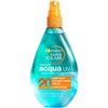 Garnier Ambre Solaire Spray Protezione Solare, Acqua Solare Protettiva UV Arricchita con Aloe Vera, IP20, 150 ml