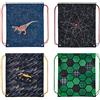 Herlitz® Zaino per la scuola Borsa per la schiena per ragazzi | Capacità 16 L | Uomo Donna Unisex Sportivo | Per Studenti Casual Capiente Durevole | Ragazzi Mix III, Multicolore, Rozmiar uniwersalny,