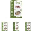 Felicia, Casarecce Avena, Pasta Biologica con Farina di Avena Integrale, Ricca Fonte di Ferro e di Fibre, il Sapore Delicato Consente Molteplici Abbinamenti, Confezione da 1360 g