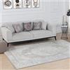Livabliss Agadir Tappeto Vintage Tappeto per Soggiorno, Corridoio, Cucina Tappeti Salotto Classico, Orientale, leggera Manutenzione Pelo Corto, Grande, 120x170 cm Beige Chiaro