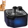 UCAMP Fontanella per Gatti senza Fili-2.8L Fontana per Gatti-Fontanella Gatto con Sensore di Movimento-Super Silenzioso Dispenser Acqua Gatti-Fontanella Gatti Senza Fili-Multi-Filtrazione