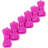 Camtiac Mini fermaglio per capelli per animali domestici, 6 pezzi, fucsia 13