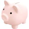 GGTTNRT Salvadanaio Piggy moneta salvadanaio per bambini, per decorazione domestica, regalo di compleanno, Natale, Halloween (rosa carne)