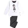 GORJUSS Santoro Pigiama a maniche lunghe da bambina, 62403 Bianco, 8