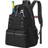 Lunaanda Zaino da Tennis per Donne e Uomini, Borsa da Tennis, Borsa da Tennis con Scomparto per Scarpe,Zaino da Tennis Grande Borsa da Racchetta Borsa Sportiva Che Può Contenere 4 Racchetta e Scarpe Da Tennis