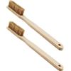 Smomend 2 PCS Premium Climbing Brush, Spazzola per Arrampicata e Bouldering, Spazzola in Rovere Massiccio con Setole di Cinghiale per la Pulizia di Manici e Fori per le Dita, Attrezzatura Ideale per Climbing