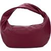 GSenhui Borsa a mano da donna in pelle, borsa a tracolla da donna, piccola borsa ascellare, borsa a tracolla, borsa da trasporto, pochette nere, A2-rosso
