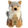 Aurora, 35006, Eco Nation, Lupo, 24 cm, peluche, (Grigio/Bianco/Marrone)