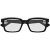 Gucci Occhiali da Sole e Vista GG1543S 001 Nero/Trasparente con Clip Unisex