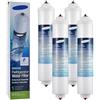 UDXVUXCX Filtro Dell'acqua For Frigorifero, Compatibile Con Samsung, DA29-10105J WSF-100 Aqua-Pure Plus, Compatibile Con LG, 5231JA2010B GE GXRTQR, Accessori For Frigorifero(4pcs)