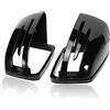 GNXfixt Cappuccio copertura specchietto retrovisore, cappuccio copertura specchietto laterale per W176 W204 C204 W212 W211 W246 C117 X204 X156 nero lucido ‎A2128100164,A2128100264