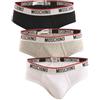 MOSCHINO Slip Tripack V1A13293 4300 5555 (IT, Testo, M, Regular, Regular, Multicolore)