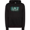 Emporio Armani EA7 Felpa Uomo Nero M Cappuccio Primavera Autunno