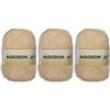 Hanselhome Gomitolo di Cotone Premium 100% Cotone Perfetto per Il Fai da Te e Il Lavoro a Mano (Colore Carne 100 g, Circa 220 Metri Confezione da 3 Pezzi)