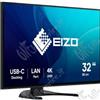 EIZO EV3240X-BK, LED-Monitor 80 cm (32 pollici), black , UltraHD/4K, IPS, LAN, USB-C