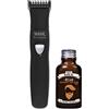 Wahl Kit di WAHL - Set regalo con olio da barba e rifinitore ricaricabile