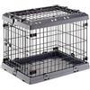 FERPLAST Box Pieghevole per Cani Superior Nero CM.60