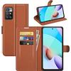 HONLEN Custodia Per Redmi 10 / Redmi 10 2022 – Cover In Pelle PU Viola Chiaro, Con Protezione Antiurto
